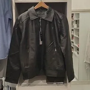 F Collection | Jackets & Coats | F Collection Mens M Leather Jacket ...